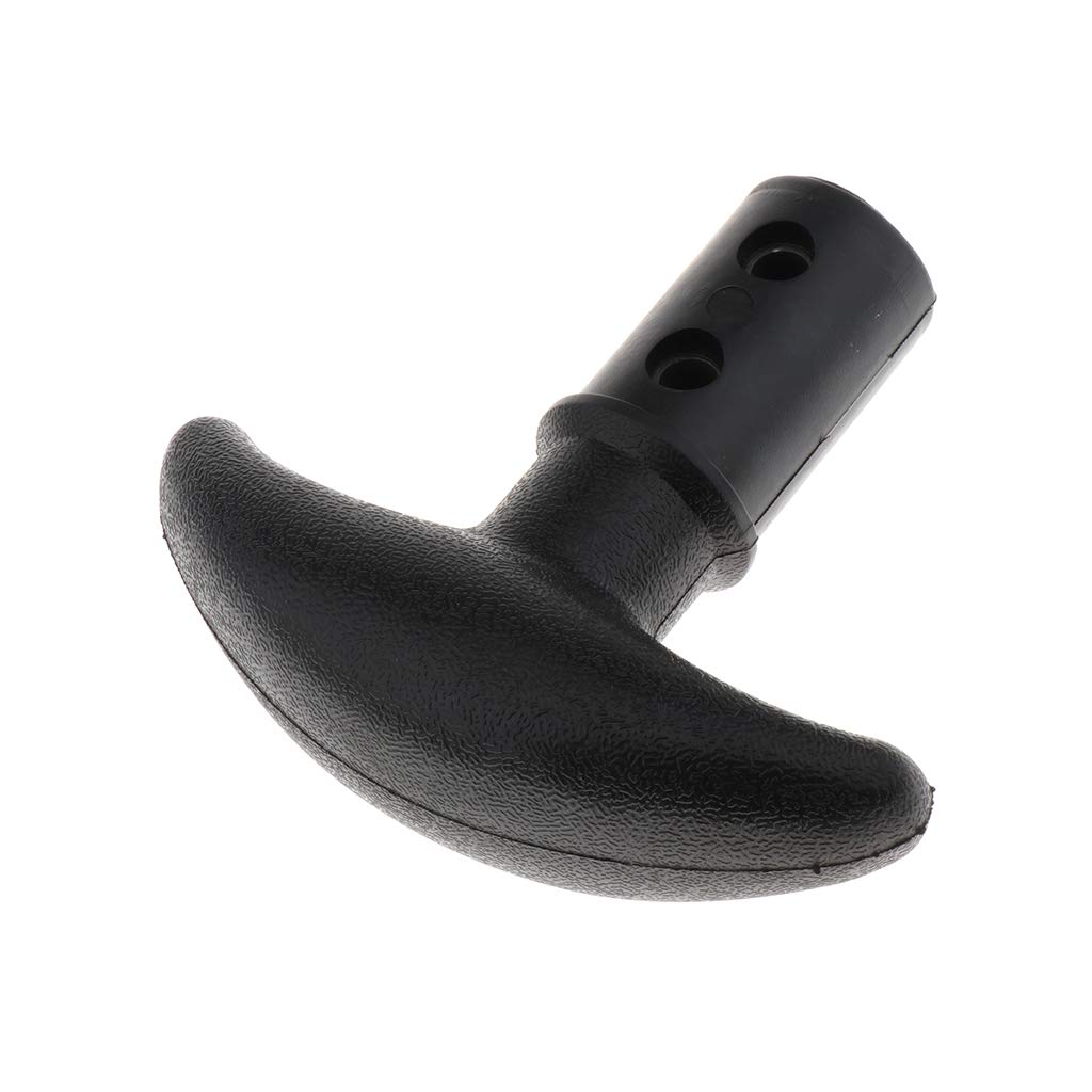 U/ D Oars Paddle Handle Head PVC For Kayak Fishing Boat Inflatable Boat