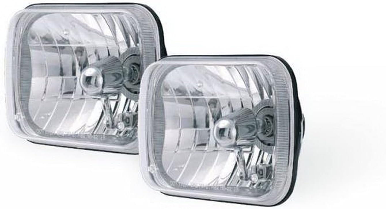 RAMPAGE PRODUCTS Clear Halogen Conversion Headlight Kit Universal Fit | High Beam, Glass Lens, Clear | 5089927 | Fits Universal Fit
