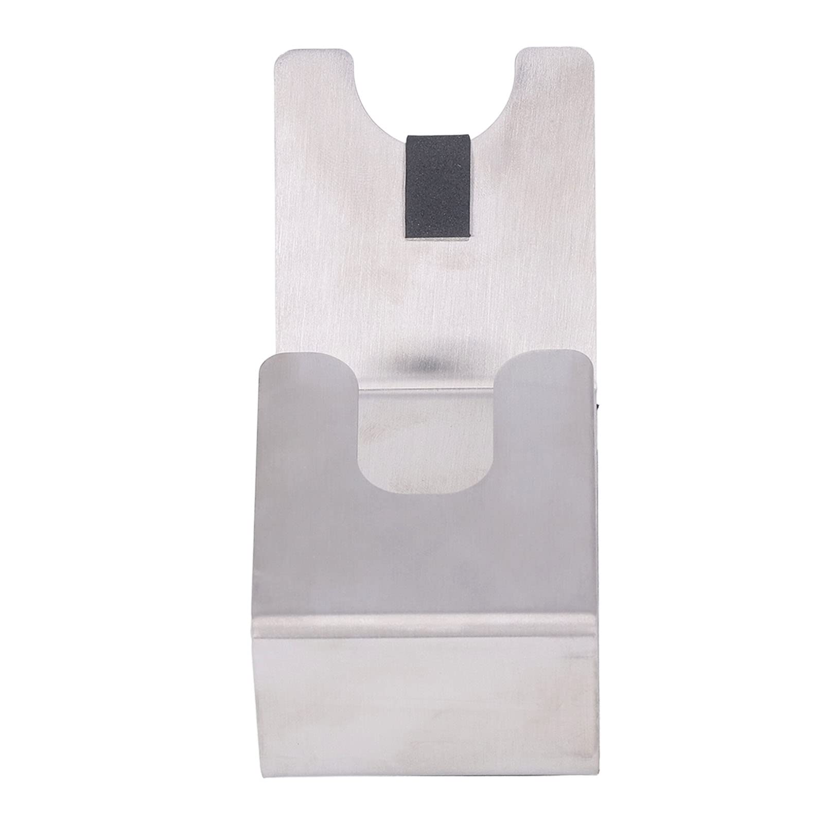 Supporto per portafiltro per caffè in acciaio inossidabile Supporto per portafiltro per caffè con beccuccio singolo senza fondo Argento