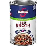 Swanson 50% Less Sodium Beef Broth, 14.5 oz. Can
