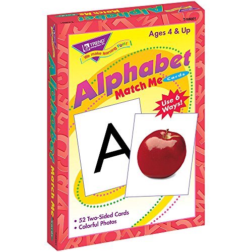 Cartões didáticos do alfabeto Match Me