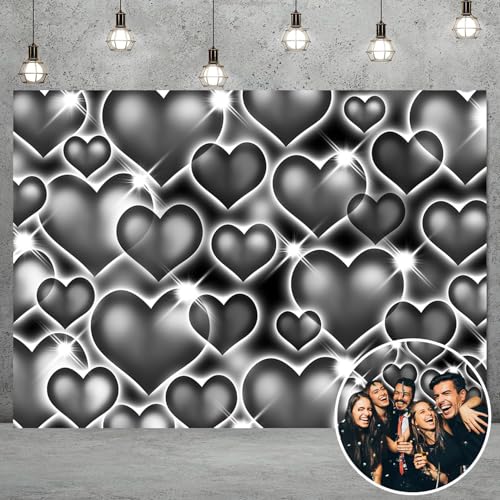 APDECCLK Black Heart Backdrop