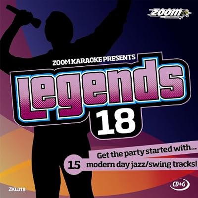 Zoom Karaoke CD+G - Legends Volume 18 - 15 Jamie Cullum Tracks