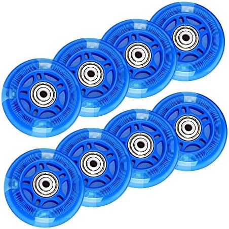 82A Rollen Schwarz Outdoor Inline Skate Rollen 68 Mm 82A Härte