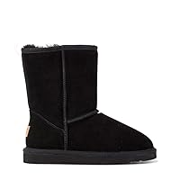 Grosby Women's Jillaroo UGG Boot, Black, US 7