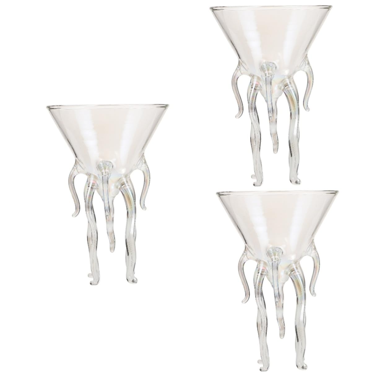 Cabilock 3 Piezas De Copa De Medusa Copa De Vino De Cristal Copas De Vino De Fiesta Copas Decorativas Copas De Bar Copas De Vino Copa De Vino Tinto Copas De Vino Reutilizables Reutilizable