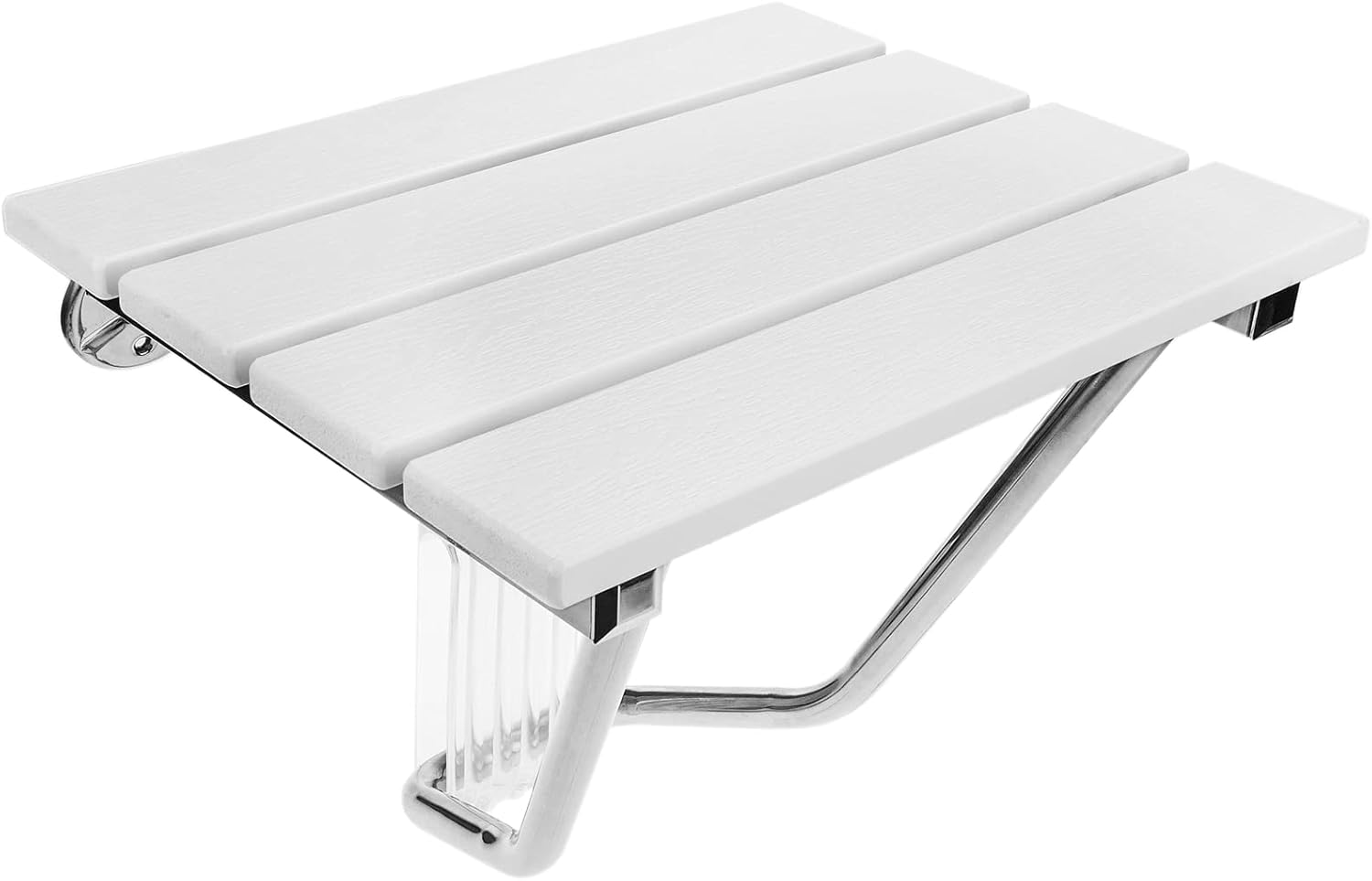 PrimeMatik Folding shower seat. Folding chair for elderly people in