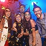 Aquat Light up EL Wire Neon Rave Glasses Glow LED Sunglasses Costumes For Party, EDM, Halloween, Wired with Battery Power - Image 4