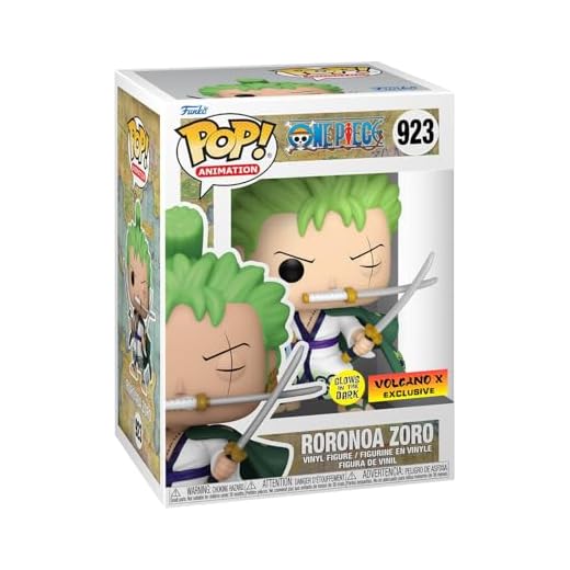Funko POP! Animation One Piece Roronoa Zoro (brilla en la oscuridad), exclusivo