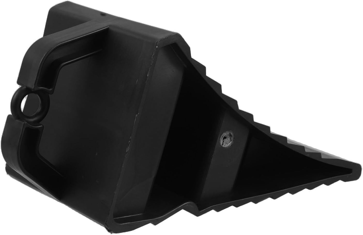 Portable Plastic Wheel Chocks for Trucks with Triangular Shape and Anti-Slip Design, Prevents Truck Tires from Sliding, for Slope Parking and Easy to Carry