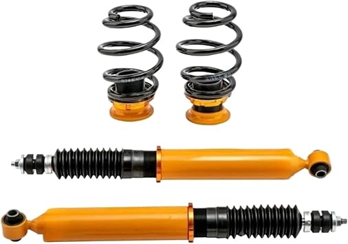 Rear Coilovers, Compatible With Commodore VX VY VZ VT/VT II Sedan Wagon 1997-2000 Adjustable Damper Shocks Struts