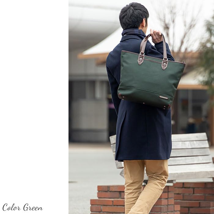 Amazon.co.jp: INNFITH SAFFIANO ビジネストートバッグ 55730 ネイビー