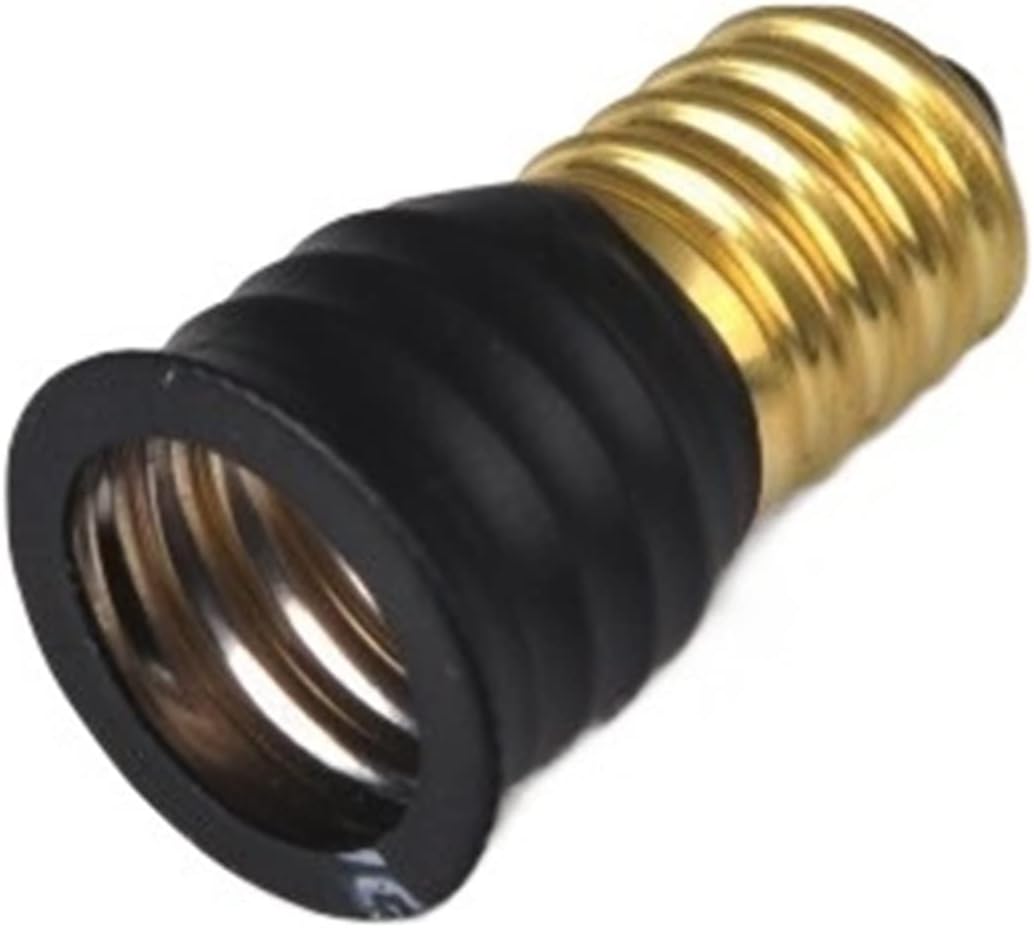 100pcs/lot E14 Male to E17 Female Lamp Holder Adapter E14 to E17 Lamp Holder Adapter Converter