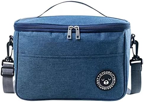 Asonen Insulated Lunch Bag Thermal Cooler Lunch Bag 13L 29*20*22cm Water-Resistant Leakproof Soft Cooler Bag Thermal Bento Box for Work/School/Picnic