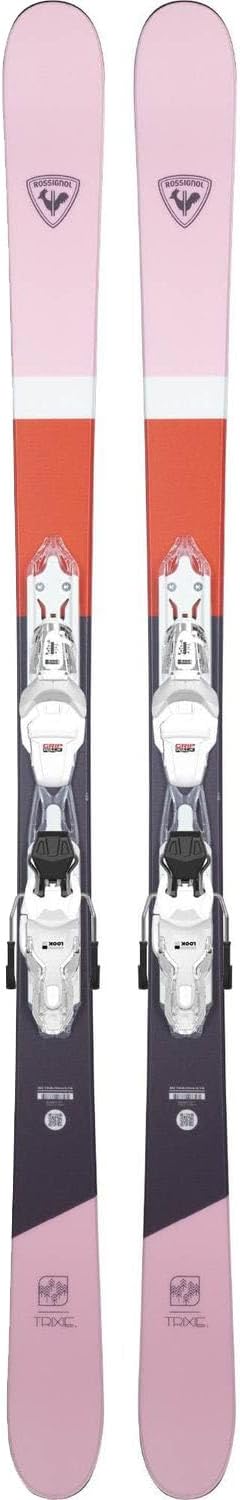 Rossignol Women's Trixie Skis with Xpress 10 GW B83 White Sparkle Bindings 2024 - 138cm All-Mountain Ride