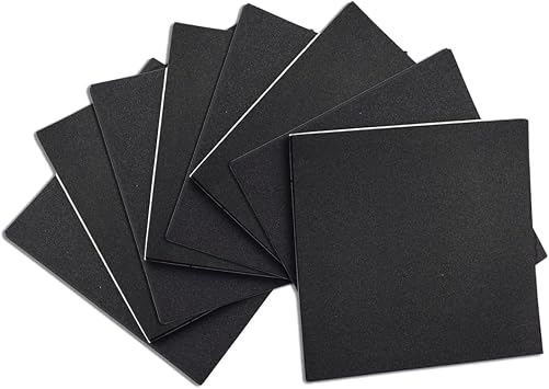 Adhesive Foam Padding Sheet 6 in X 6 in X 1/4 Non-Slip Floor Protectors | Insulation Foam Sheet for Sound Insulation, Cushion & DIY Projects