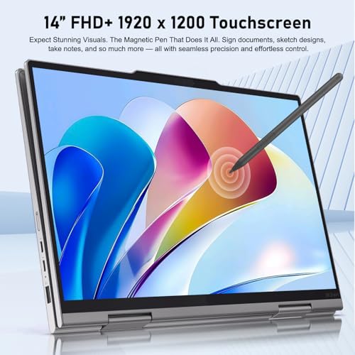 Image of Lenovo ThinkPad X1 Copilot+ 2-in-1 Laptop, 14 inch FHD+ Touchscreen, Intel Core Ultra 7 258V, Intel Arc Graphics, 32GB RAM, 1TB SSD, Fingerprint, Backlit, Wi-Fi 7, 1080P IR Camera, Win 11 Pro, w /Bundle
