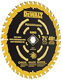 DEWALT DW3194 7-1/4-Inch 40T Precision Framing Saw Blade