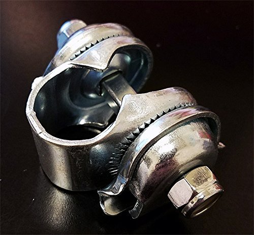 Fito 7/8" (22.2Mm) Seat Clamp Adaptor For Standard Rail Saddles (Silver) #TOP5