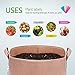 VIVOSUN 5-Pack 10 Gallons Grow Bags Heavy Duty Thickened Nonwoven Fabric Pots with Strap Handles Tan