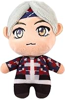Vista 13 de MIC Drop - Muñeca de peluche Jin de 5.1 pulgadas, producto con licencia oficial, peluches, mercancía de Kpop (Jin)