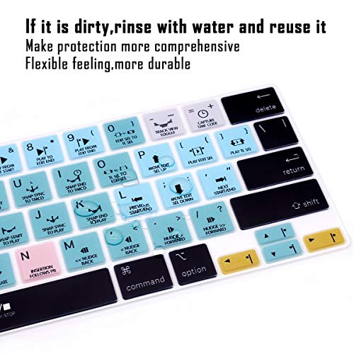 Protector de teclado Pro Tools para MacBook Pro 13 M1 y 16 pulgadas ideal para edición de audio 7