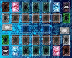 Transcend Cards Duel Link Spielmatte – Blau