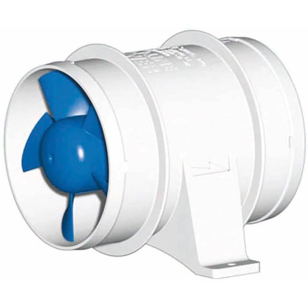 Rule In Line Marine Bilge Blower Bilge Blower, 3 inch slip-on connections and 94 LPM output
