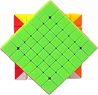 Vista 2 de Willking Qiyi - Cubo de 7 x 7 pulgadas, sin calcomanías, Qixing, 7 x 7 x 7 pulgadas, rompecabezas de velocidad, juguetes de regalo (2.638 in)