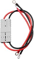 Vista 1 de Cable de Conexión Rápida de Batería de 35 Amperios 10AWG 1.12 Pies Conexión/Desconexión Rápida – Kit de Enchufe de Carga de Servicio Pesado 12V