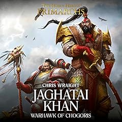 Diseño de la portada del título Jaghatai Khan: Warhawk of Chogoris