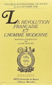 Paperback REVOLUTION FRSE ET HOM MO [French] Book