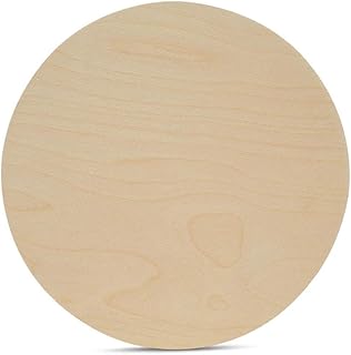 Wood Circles 16 inch, 1/4 Inch Thick, Birch Plywood Discs, Pack of 2 Unfinished Wood Circles for Crafts, Wood Rounds by Woodpeckers