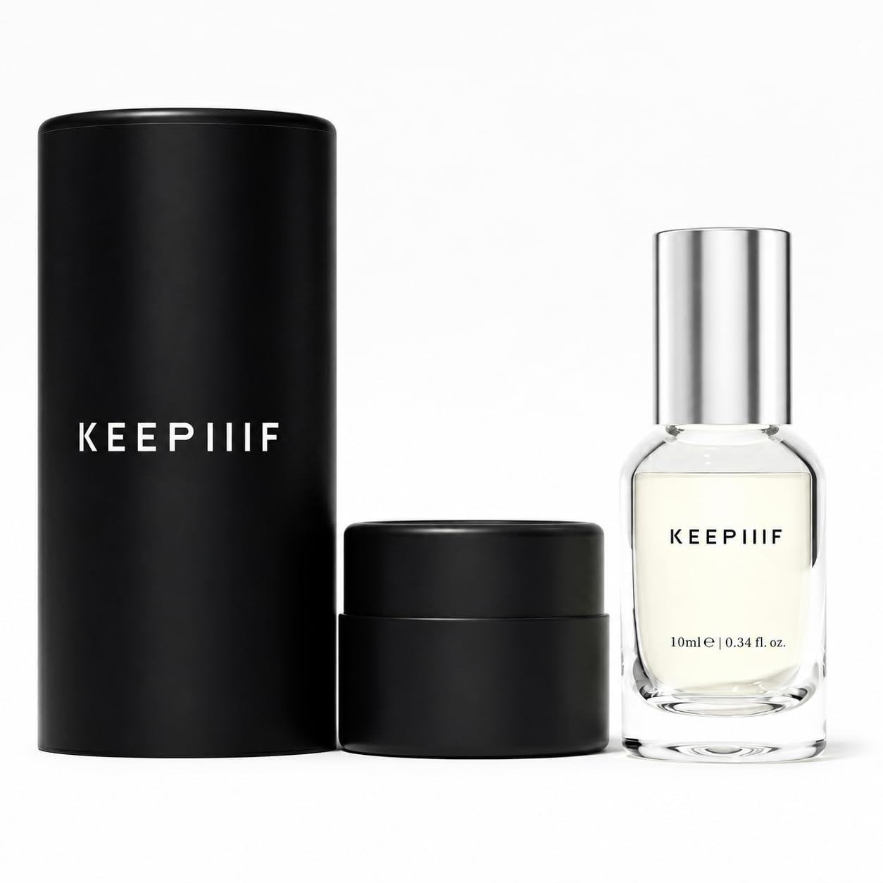 KEEPIIIF Eau de Parfum for Unisex, Fresh Woody Fragrance, 0.34 fl oz