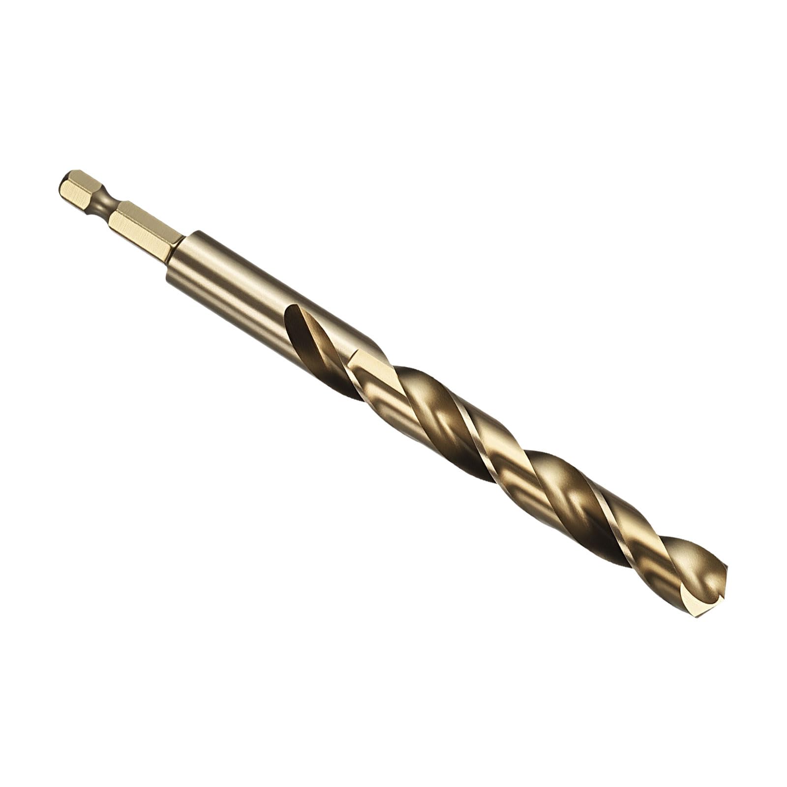 PATIKIL 12mm Hex Shank Drill Bit M2 High-Speed Steel for Metal 2 Pack