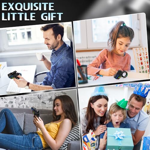 Image of 3D Fidget Spinner Slider Toy, EDC Finger Ring Pad Clicer Pistol Hand Roller Desk Sensory Play Toy for Focus Stress Relief, Valentine's Day Gift for Boy Teen Men (Plastic)