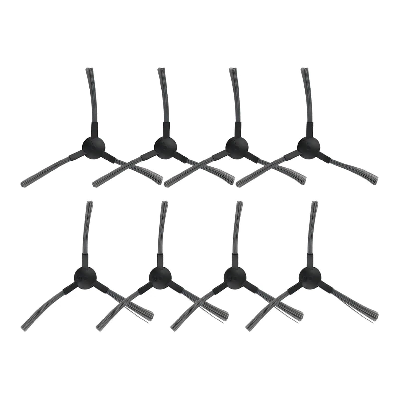 RHOBYXONZ 8Pcs Side Brush Replacement For L200 Robot Vacuum Cleaner Corner Cleaning Accessories Plastic Nylon Parts, Compatible For Liectroux