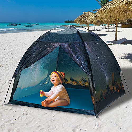 Kids Play Tent Indoor , Ai-Uchoice Toddler Tent for Kids Indoor Games Imaginative Play Tent -The Observatory Universe Space Kid Play Tent for Boys and Girls. (Galaxy Style 1)