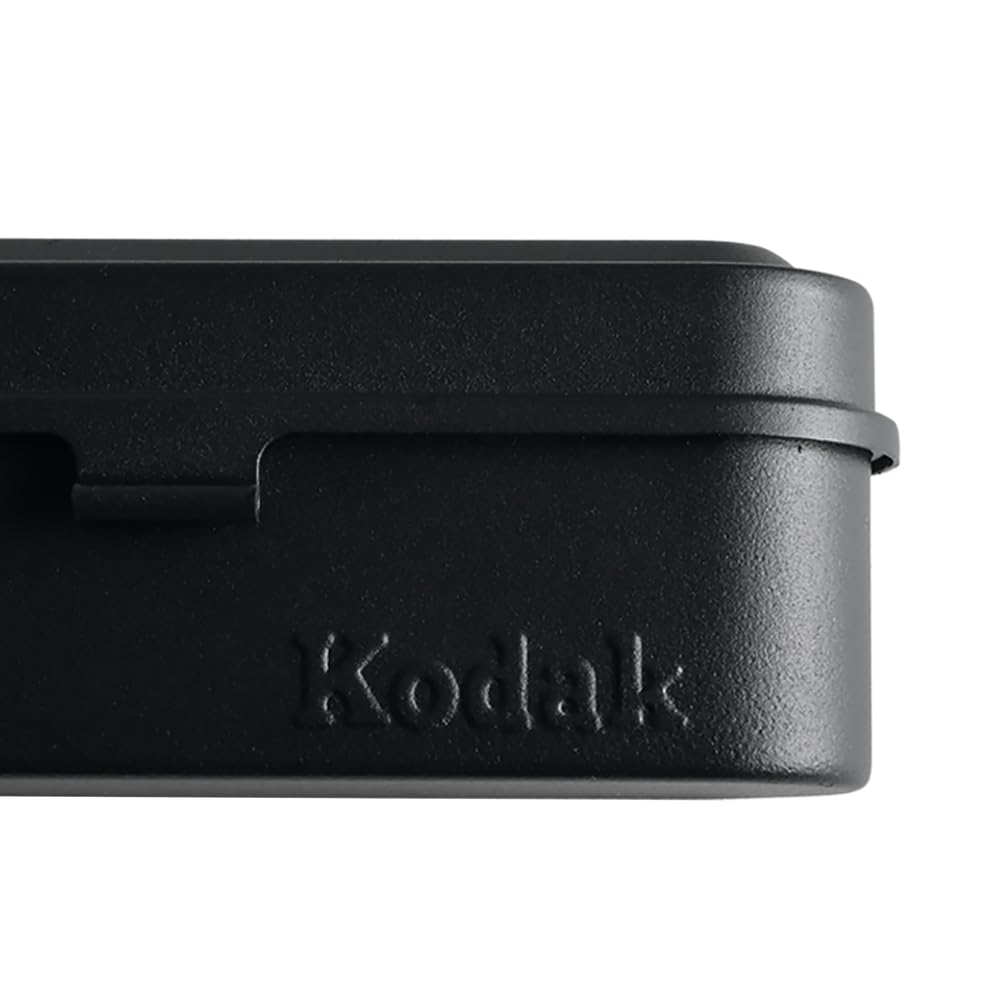 Kodak Estuche para 5 Rollos de películas de 35 mm – Compacto, Retro Caja de Acero para clasificar y Proteger Rollos de película (película no incluida)