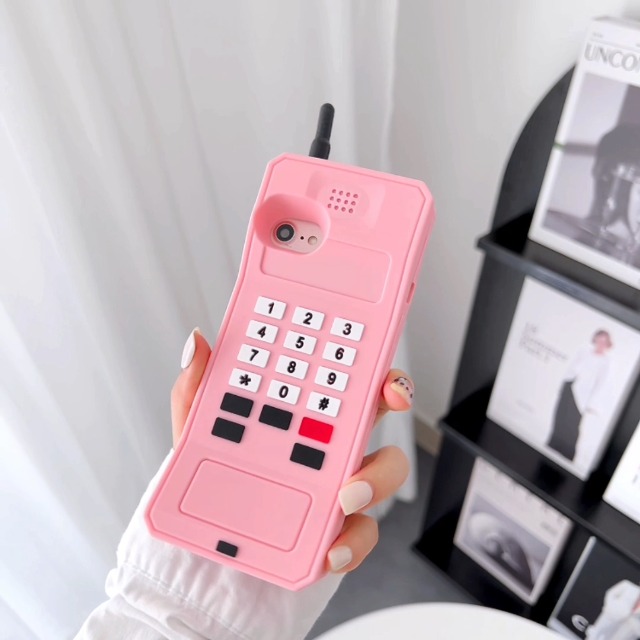 iPhoneSE ピンク Amazon.com: iPhone SE (2020) / 7 / 8 Case, All Hot Pink