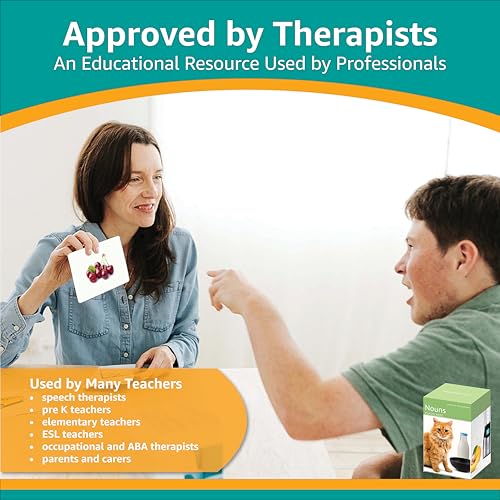 Picture My Picture Nouns Flash Card Set – Speech Therapy Tool for Vocabulary, Communication & Thinking, Scratch-Resistant with Activity Guide, Suitable for Education, ESL & ABA – Set of 200 - Image 5