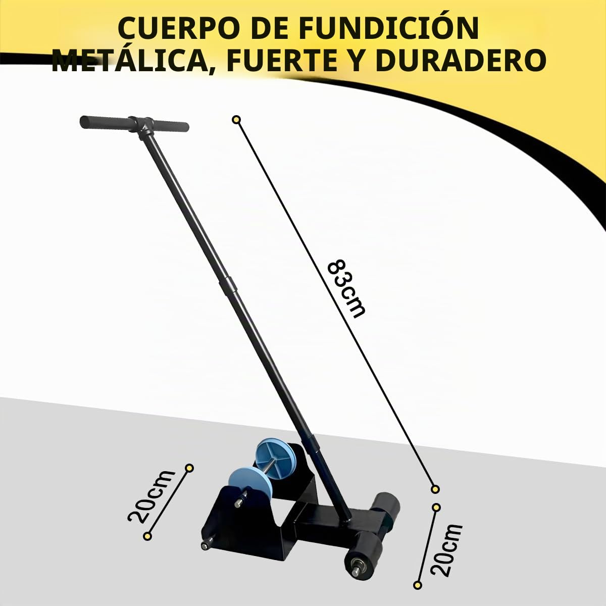 Aplicador de Cinta Adhesiva Para Pisos, Herramienta de Marcado Manual de Cinta de Empuje, Dispensador de Cinta Adhesiva Para Señalización de Suelos, Protección