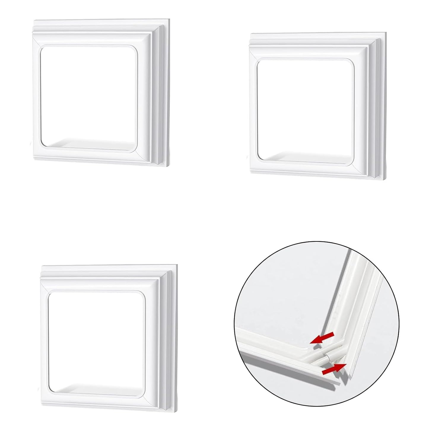 Deck Post Base Covers Column Wrap Deck Base Trim Simple Installs for Stair Railings & Porches Post Cover for Wood Handrails