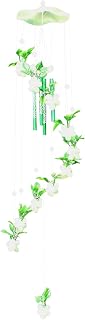Outdoor Glow-in-The-Dark Backyard Decoration Grape Creative Wind Outdoor Chimes Indoor Hanging Ornaments Home Decor Led Color Changing Solar Wind Chime Light Wind Aid Ocean Wind Chimes