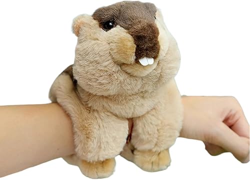 Juguete de peluche de la marmota del Himalaya, pulsera de peluche de marmota del Himalaya, peluche de marmota