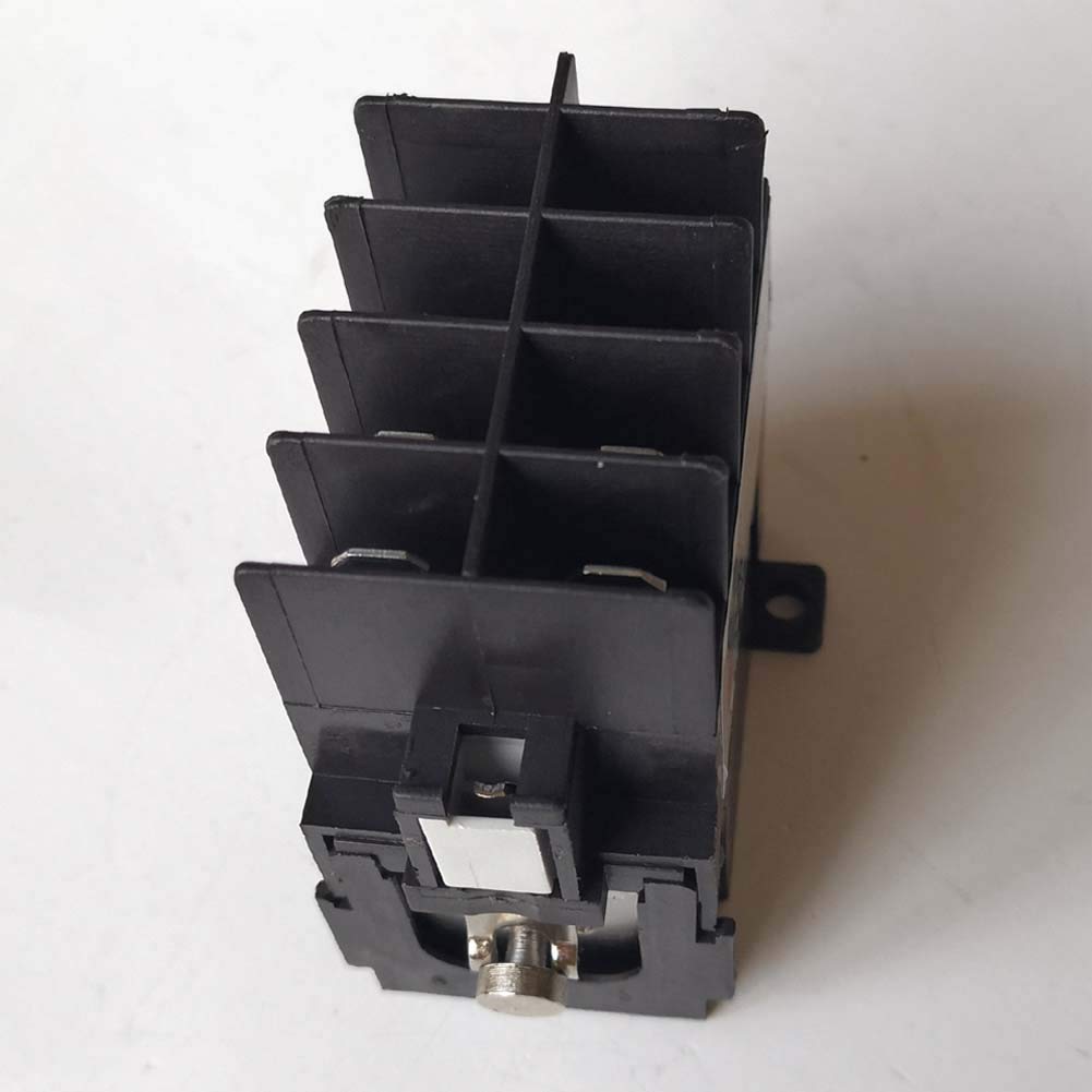 KEDU JD3 Relé electromagnético KJD11 de 10 pines Relé de interruptor electromagnético interruptor para aparatos eléctricos con apagón y protección contra bajo voltaje 5NO 230V 16A 50Hz