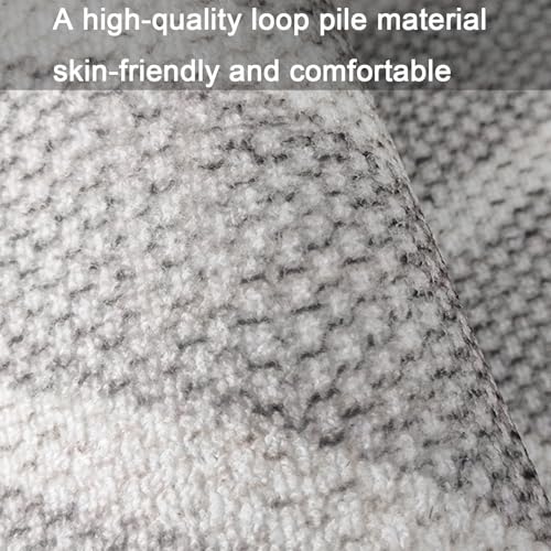 Tapis de balcon imperméable polyester lavable et tapis de terrasse rond - 3