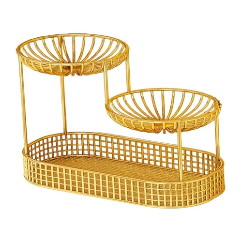 Fonowx de 3 Niveles, Frutero, Encimera, Cuenco de Verduras de Verduras