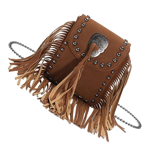 Sac bandoulière vintage à franges SOIMISS pour en finir avec le désordre