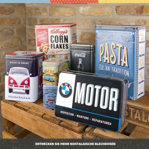 Nostalgic-Art Retro Kaffeedose, 1,3 l, Espresso Yourself – Geschenk-Idee für Nostalgie-Fans, Blech-Dose mit Aromadeckel, Vintage Design